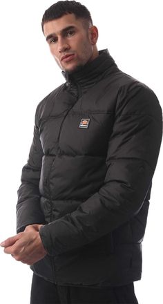 Ellesse Heren Badge Pufferjas (Zwart)