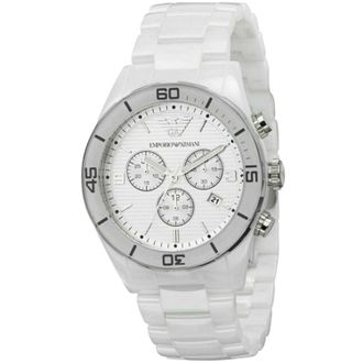 Emporio Armani Herenhorloge Kwarts Wit
