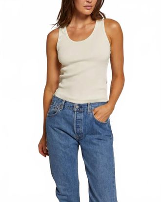 perfectwhitetee Debbie Tank Top In Sugar