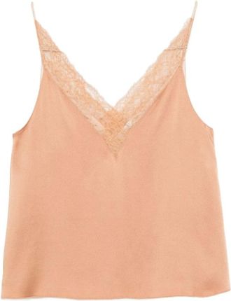 Forte_Forte Tops, Dames, Bruin, S, Sleeveless Tops