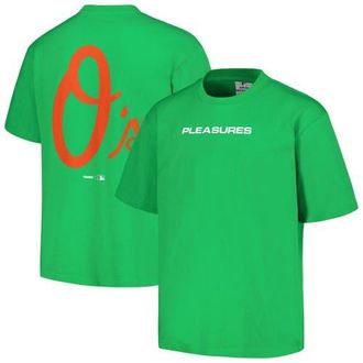Pleasures Mens PLEASURES Green Baltimore Orioles Ballpark T-Shirt at Nordstrom, Size Small