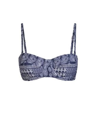 Change of Scenery Nellie Underwire Balconette Bikini Top in Tivara Patchwork at Nordstrom, Size X-Small