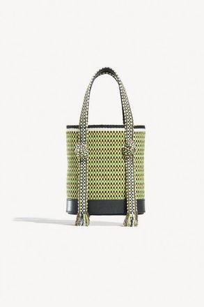 Amambaih Mimi Mini Sphere Bucket Bag in Kaki Lemon at Nordstrom, Size X-Small