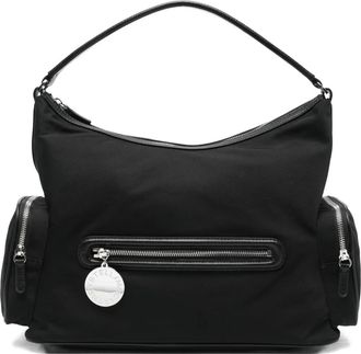 Stella McCartney Borsa a spalla Dartmoor con zip - Nero