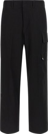 Fendi Black Regular Cargo Pants