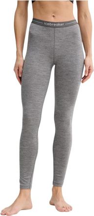 Icebreaker 200 Oasis Leggings - Dames - Trainingsleggings - Grijs - L - Wol - Fitness