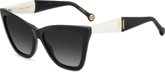 Carolina Herrera Zonnebrillen - Dames - Zonnebrillen - Zwart - 59 MM - Accessoires