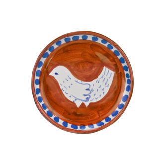 Arcucci feather orange flat oil &oslash;10 cm