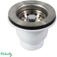 OEM Desag&uuml;e De Acero Inoxidable Para Fregadero De Cocina, Colador De 60 Mm, Cesta De Desag&uuml;e Peque&ntilde;a De 85 Mm, Brida De 85 Mm - Crezuo