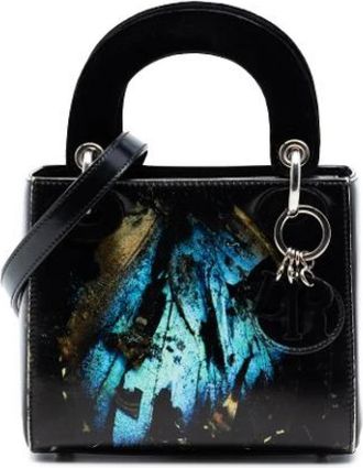 Dior Pre-owned Lady Dior Handbag - Dames - Vintage Handtas - Zwart - ONE Size - Leer - Vintage