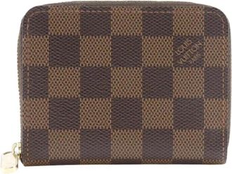 Louis Vuitton Pre-owned Canvas wallets - Dames - Vintage Accessoires - Bruin - ONE Size - Vintage
