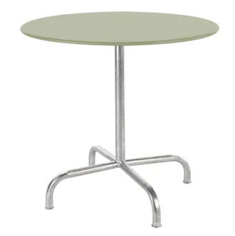 Schubiger M&ouml;bel Metall-Tisch Rigi Rund