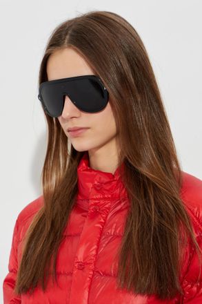 Moncler Sunsette Sunglasses, Unisex, Black