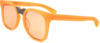 Calvin Klein Unisex 52 mm Milky Orange Sunglasses CKNYC1850S-870-52