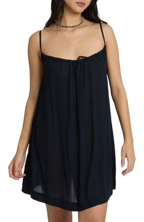 Billabong Beach Song Cover-Up Sundress in Black Sands at Nordstrom, Size X-Small
