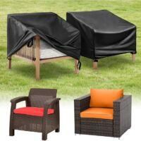 OEM Funda Protectora Para Sillas De Jard&iacute;n, Funda Impermeable De 2 Piezas Para Sillas De Exterior, Lona Para Tumbonas, Bancos Y Sof&aacute;s En Tejido Oxford 420