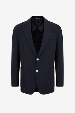 Marco Pescarolo Kurzer Blazer mit Reverskragen Ares