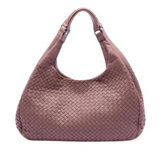 Bottega Veneta Pre-owned Shoulder Bags, female, Pink, Size: ONE SIZE Pre-owned The Campana Shoulder Bag