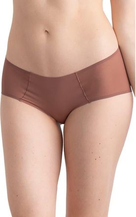 Uwila Warrior Soft Seamless Briefs with Mesh in Toffee at Nordstrom, Size Xx-Small