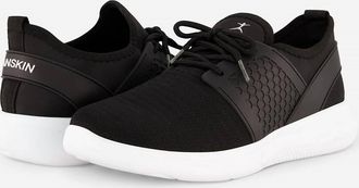 Danskin Womens Enjoy Lace Up Sneaker In Black