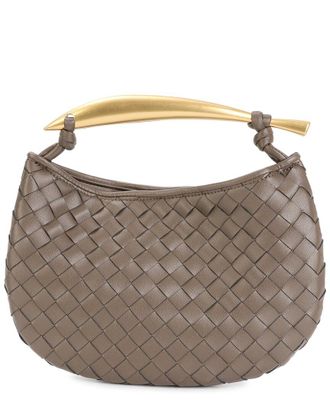 Tiffany & Fred Woven Leather Top-Handle Bag