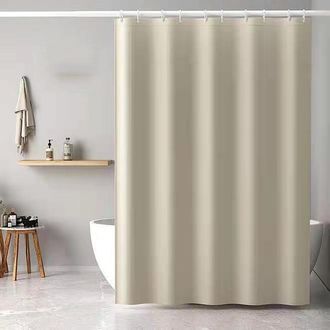 OEM Cortina De Ducha Con Aspecto De Lino, Cortina Separadora De Ba&ntilde;o, 180 X 200 Cm