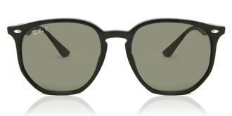 Ray-Ban RB4306F Asian Fit Polarized 601/9A Mens Sunglasses Black Size 54