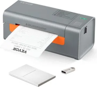 OEM Etikettendrucker 40-108mm Thermodrucker 203dpi Labeldrucker 150mm/s Versandetiketten Drucker Thermo-direkt Edikettendruckger&auml;t Usb Automatische Etiket