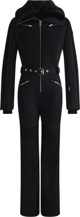 Fusalp Montanetta Ski Suit - Dames - Skipakken - Zwart - XS - Leer - Fitness