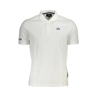 La Martina Heren, Tops, Wit, Maat: XL Katoen