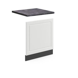 Vicco Panel Frontal R-line, Blanco Casa De Campo, 60 Cm, Et Antracita