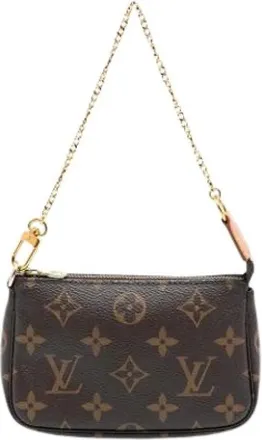 Louis Vuitton Pre-owned Mini Bags, female, Brown, Size: ONE SIZE Pre-owned Mini Bag
