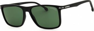 Carrera Polarized Green Square Mens Sunglasses CARRERA 298/S 0003/UC 57