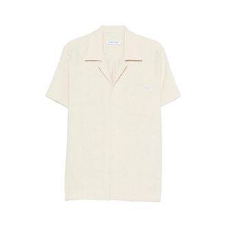 Maison Labiche Short Sleeve Shirts, male, Beige, Size: XL Sweater Maison Labiche