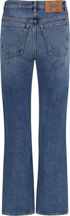 Off-white Womens Venus Denim Pants Light Medium Blue Cotton Jean