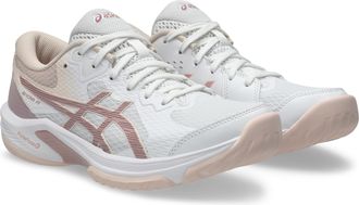 Asics Hallenschuh ASICS BEYOND FF, Damen, Gr. 37,5, wei&szlig;, morganite, Textil, Schuhe Hallenschuh