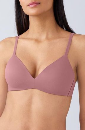 Wacoal How Perfect Wire Free T-Shirt Bra in Rose Brown at Nordstrom, Size 32Ddd