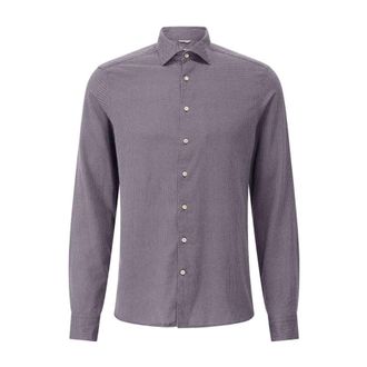 Stenströms Heren, Overhemden, Bruin, Maat: 2XL Katoen