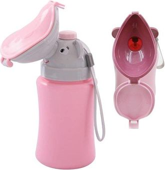 OEM Orinal Port&aacute;til, Orinal Unisex, Orinal Para Ni&ntilde;o, Botella Para Orinar, Elefante Azul, Orinar, Orinal Port&aacute;til Para Coche, Reutilizable