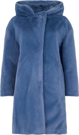 Herno Nepbont Jas - Dames - Jassen - Blauw - XS - Nepbont - Jassen