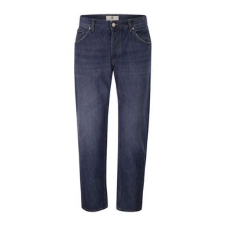 Pantaloni Torino Rebel Jeans - Heren - Jeans - Blauw - Maat: W36 Katoen