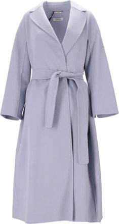 Max Mara Esturia belted coat - Purple