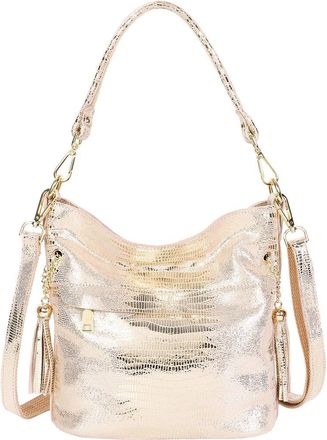 Tiffany & Fred Leather Hobo Bag