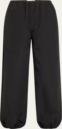 Alaia Balloon Silk Taffeta Pants