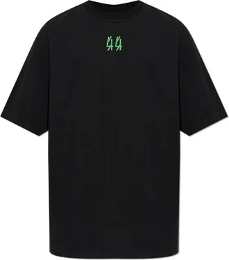 44 Label Group Tops, Heren, Zwart, 2Xl, Katoen, Darkened T-Shirt