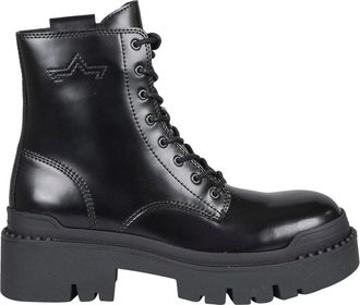 Ash Lace-up Boots - Dames - Veterlaarzen - Zwart - 41 EU - Schoenen