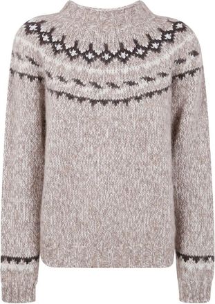 P.A.R.O.S.H. P. A.R. O.S. H. Moline Round Neck Sweater