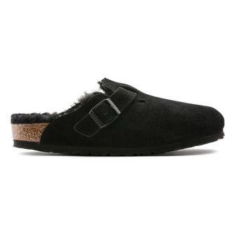 Birkenstock Boston - female - Birkenstock - Mules - Black - 3 UK - Shoes