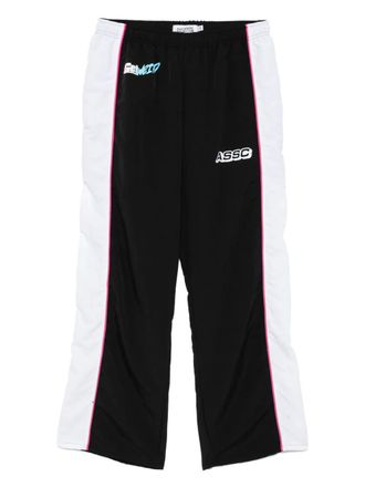 ANTI SOCIAL SOCIAL CLUB Racing track pants - men - Polyester - L - Black