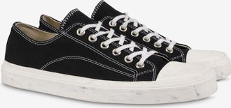 Moschino Sneakers in canvas Edge - Black